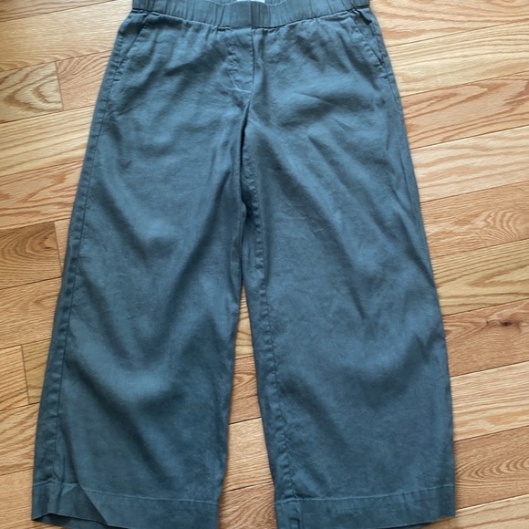 Cropped wide leg pants - Picture 10 of 11